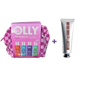 OLLY Body Wash Kit with Mystery Cream
